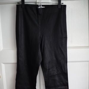 Vince front stitch leather legging